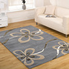 Wool Rug with Grey color - Carpets 