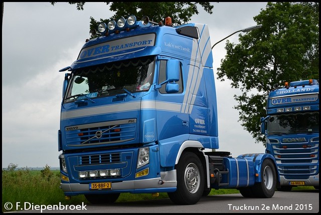 35-BBF-2 Volvo FH3 Over Transport-BorderMaker Truckrun 2e Mond 2015
