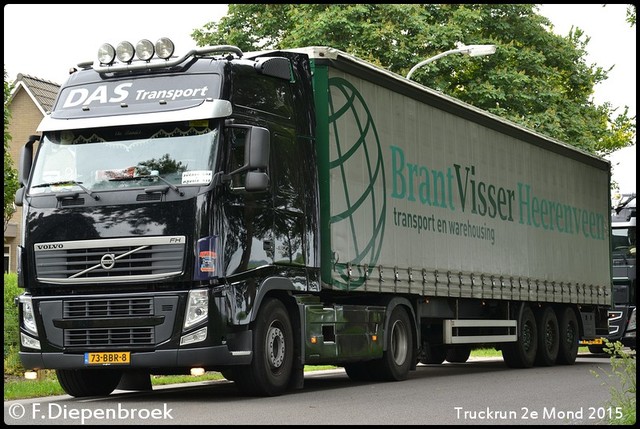 73-BBR-8 Volvo FH3 DAS Transport-BorderMaker Truckrun 2e Mond 2015