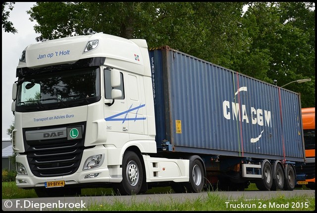 89-BFV-4 DAF 106 Jan op 't Holt-BorderMaker Truckrun 2e Mond 2015