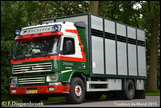 BJ-DT-28 Volvo FM12 Veenstra Gasselternijveen-Bord Truckrun 2e Mond 2015