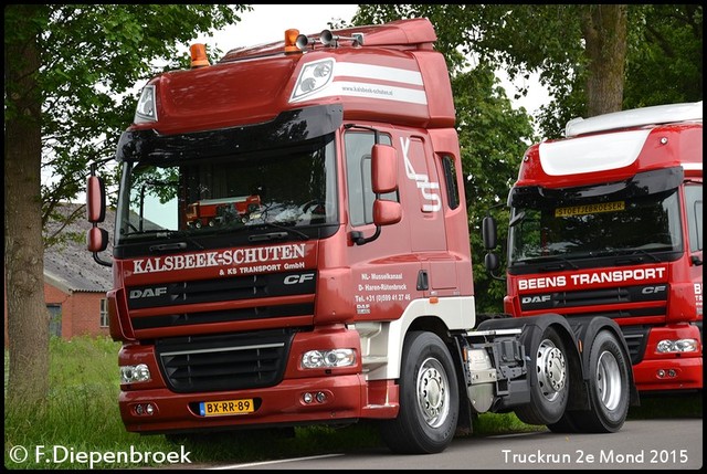 BX-RR-89 DAF CF Kalsbeek Schuten-BorderMaker Truckrun 2e Mond 2015