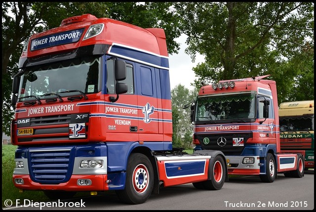 Jonker Transport Veendam-BorderMaker Truckrun 2e Mond 2015