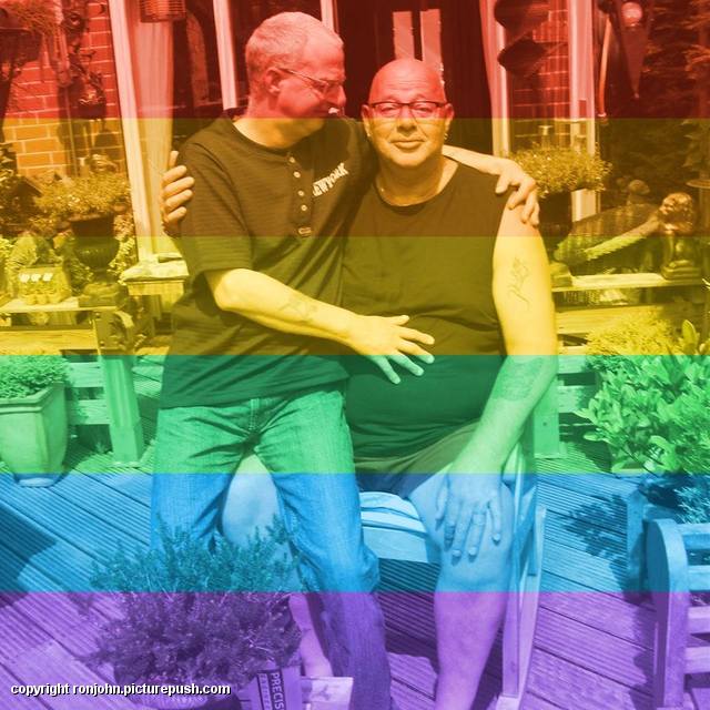 Ron en John Pride 27-06-15 Foto bewerking