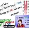 Heating system repair - Complete Heating and Air