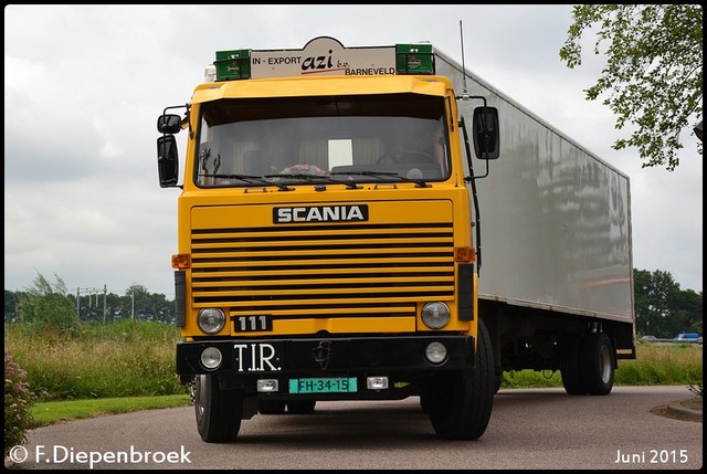 Scania 111 Azi BV-BorderMaker 2015