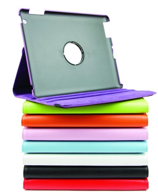 Apple iPad 2 - New iPad 3 Rotatable Leather Case  Time2 Direct Buy Tablets Online