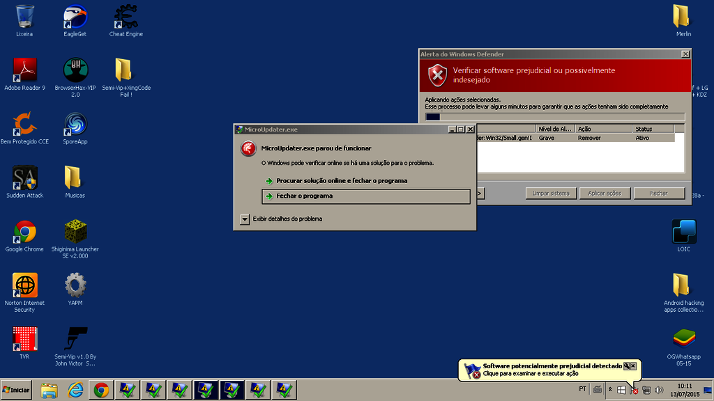hacker com virus Picture Box