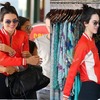 Kendall Jenner White stripe... - Samish Leather Jackets