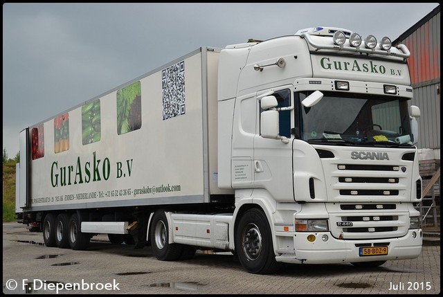 58-BDZ-9 Scania R440 Gurasko Emmen-BorderMaker 2015