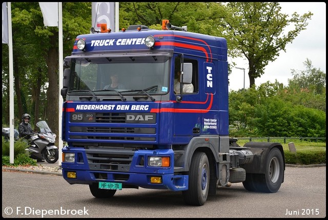 DAF 95 Truckcenter Nederhorst den berg-BorderMaker 2015