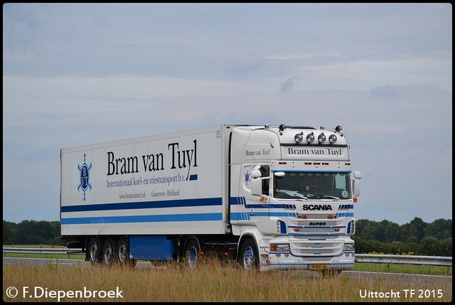 19-BBG-8 Scania R500 Bram van Tuijl-BorderMaker Uittocht TF 2015