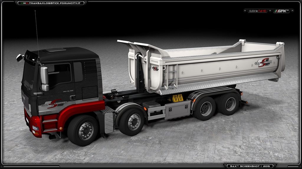 MAN TGA + KIPPER 1SAX - TSLâ„¢ MAN TGA + Multilift System