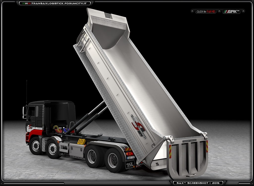 MAN TGA + KIPPER 1SPX - TSLâ„¢ MAN TGA + Multilift System