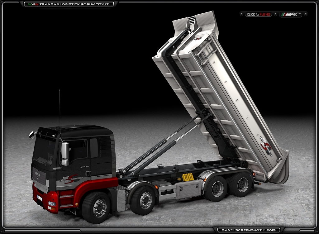 MAN TGA + KIPPER 1SXX - TSLâ„¢ MAN TGA + Multilift System