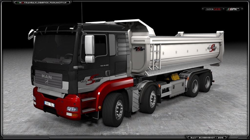 MAN TGA + KIPPER AX - TSLâ„¢ MAN TGA + Multilift System