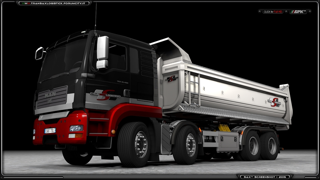 MAN TGA + KIPPER DWX - TSLâ„¢ MAN TGA + Multilift System