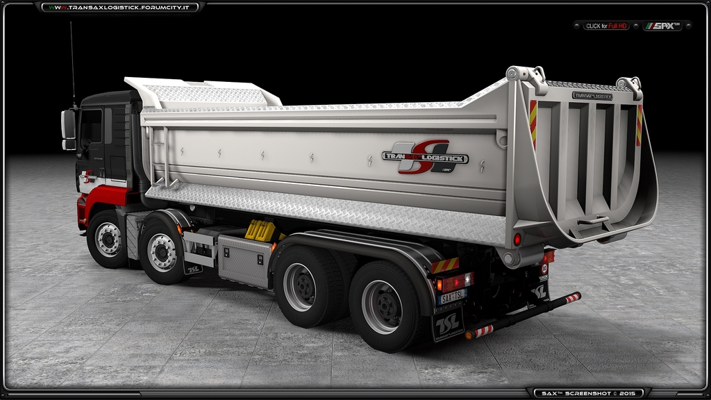 MAN TGA + KIPPER PX - TSLâ„¢ MAN TGA + Multilift System