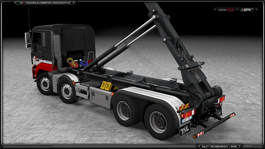 MAN TGA + MULTILIFT 1RPX - TSLâ„¢ MAN TGA + Multilift System