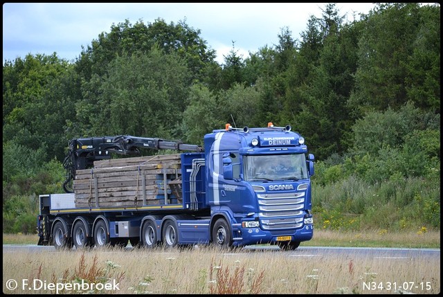 95-BDT-3 Scania R520 Rijplatenverhuur Deunum-Borde Rijdende auto's