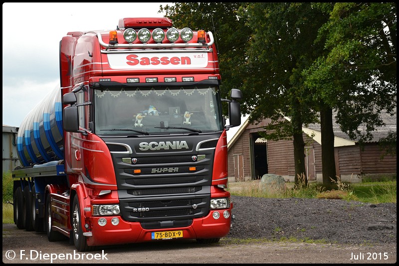 75-BDX-9 Scania R580 Sassen3-BorderMaker - 2015