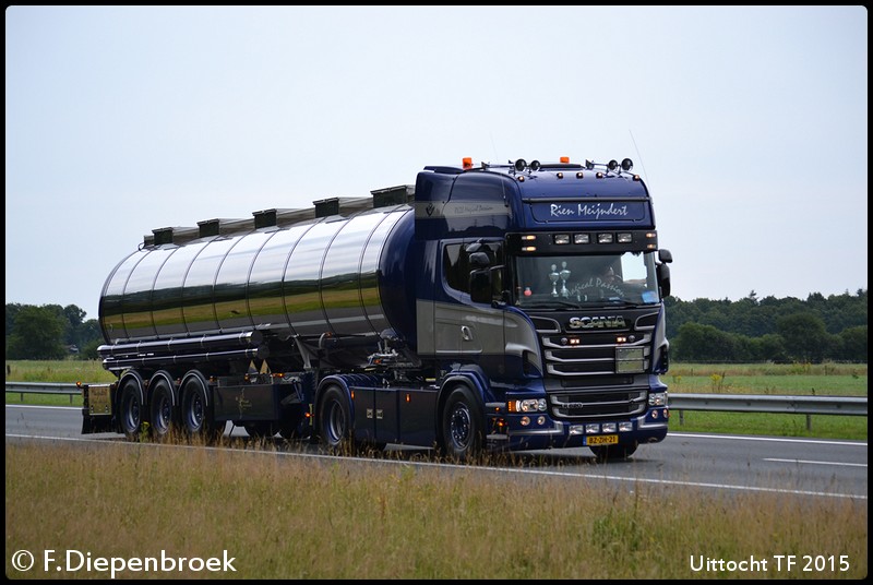 BZ-ZH-21 Scania R620 Rien Meijndert-BorderMaker - Uittocht TF 2015