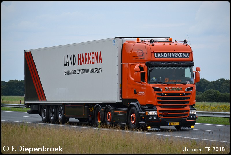 82-BFT-1 Scania R450 Land Harkema-BorderMaker - Uittocht TF 2015
