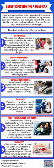 Benefits of Buying a Used Car Benefits of Buying a Used Car 