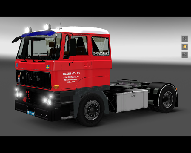 ets2 Daf 2800 Beens Stadskanaal Holland  prive skin ets2