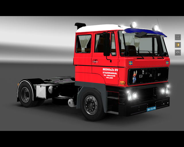 ets2 Daf 2800 Beens Stadskanaal Holland 1 prive skin ets2