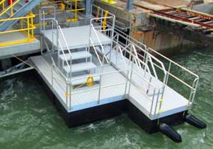 commerical-work-floating-dock AccuDock