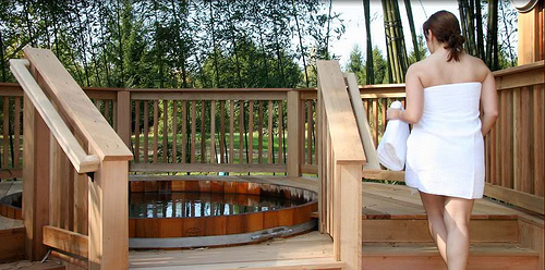 Outdoor Hot Tubs by Northern Lights Cedar Tubs  Northern Lights Cedar Tubs