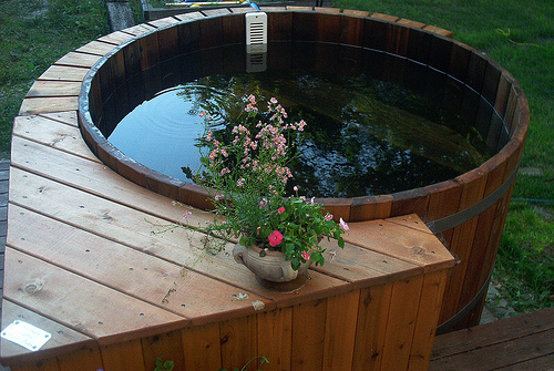 Round Hot Tubs by Northern Lights Cedar Tubs  Northern Lights Cedar Tubs