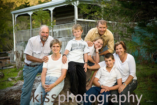 family portraits brisbane Kiss Photography