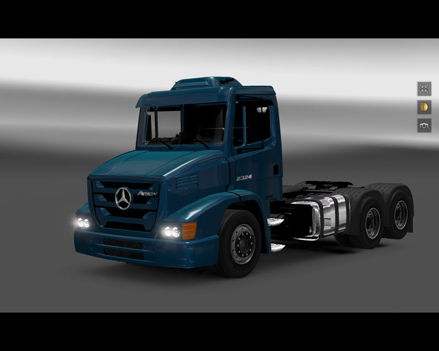 ets2 Mercedes 2324 Antron 6x4  prive skin ets2