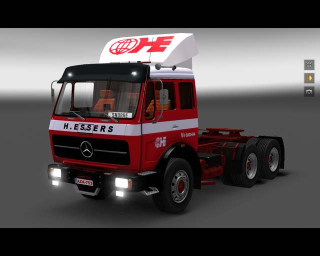 ets2 Mercedes NG 6x4 H prive skin ets2