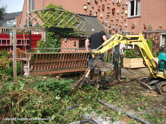 Haag eruit Shutting erin 31-08-15 (41) Haag eruit - Schutting erin 01+02-09-15