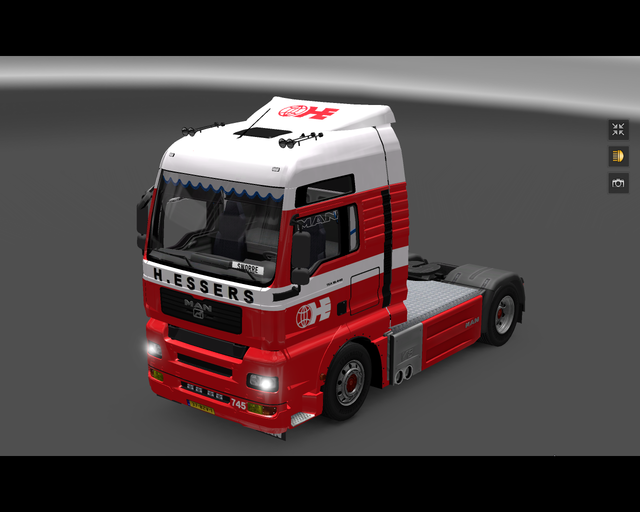 ets2 MAN TGA 4x2 H prive skin ets2