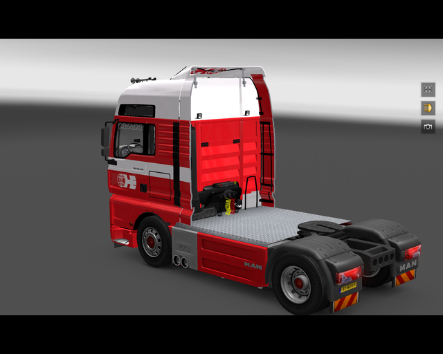 ets2 MAN TGA 4x2 H prive skin ets2