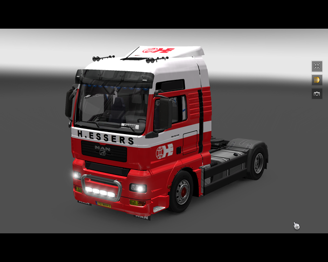 ets2 Man TGA 4x2 H prive skin ets2