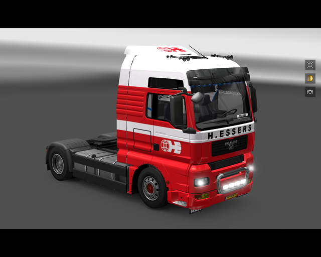 ets2 Man TGA 4x2 H prive skin ets2