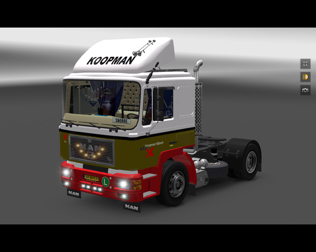 ets2  Man F90 4x2 Koopman Nijkerk  prive skin ets2