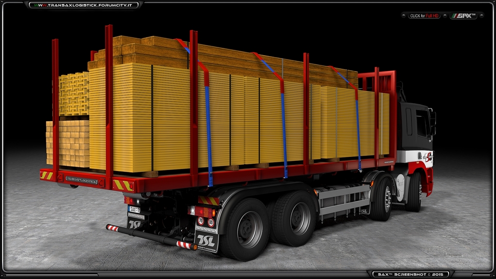 DAF CF + Multilift + Platform 3 - TSLâ„¢ DAF CF + Multilift