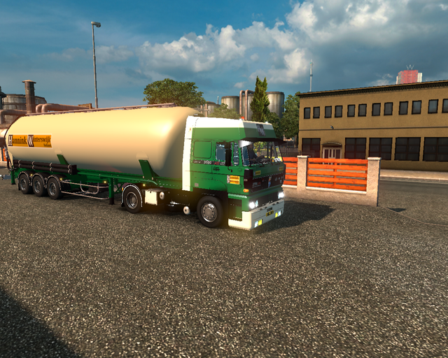 ets2 Daf 3600 4x2 + Silo Kipper Hannink Winterswij prive skin ets2