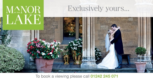 Cotswold wedding venues Manor By The Lake