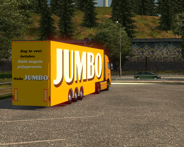 ets2 Volvo Fh Classic 4x2 + 2Win trailer Jumbo Sup prive skin ets2