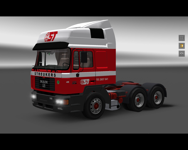 ets2 Man F2000 6x4 Streukers Genk(B)  prive skin ets2