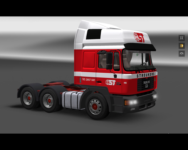 ets2 Man F2000 6x4 Streukers Genk(B) 1 prive skin ets2