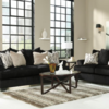 Rent to Own Heflin Ebony So... - Rent to own Furniture