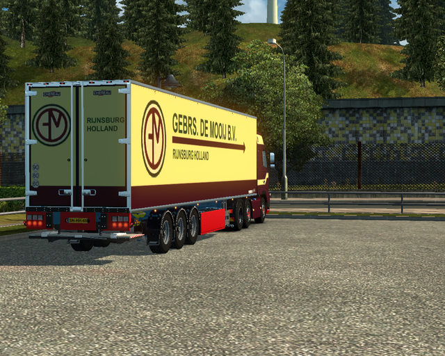 ets2 Volvo Fh classic 6x2 + Chereau coolliner Gebr prive skin ets2